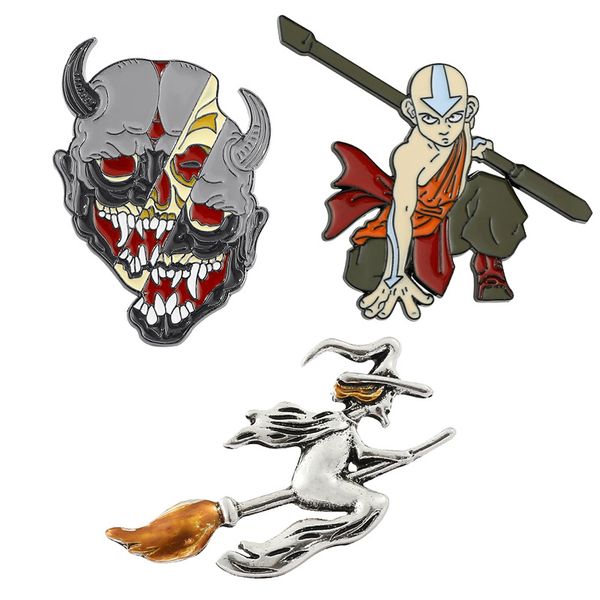 skull heads brooch cute anime movies games hard enamel pins collect metal cartoon brooch backpack hat bag collar lapel badges, Blue
skull heads brooch cute anime movies games hard enamel pins collect metal cartoon brooch backpack hat bag collar lapel badges, Blue