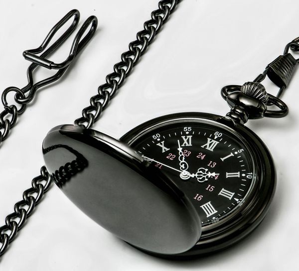 fashion classic black gold smooth retro antique pocket watch versatile alloy quartz chain pocket watch, Slivery;golden
fashion classic black gold smooth retro antique pocket watch versatile alloy quartz chain pocket watch, Slivery;golden