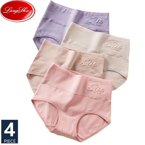 women's panties langsha 4pcsset high waist pantie breathable cotton underwear cute print seamless briefs girls slimming underpants 2305, Black;pink
women's panties langsha 4pcsset high waist pantie breathable cotton underwear cute print seamless briefs girls slimming underpants 2305, Black;pink