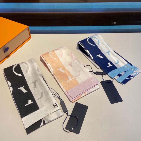 designer letters print floral silk scarf headband for womens fashion scarves shoulder tote luggage ribbon head wraps double ribbon scarves 8, Blue;gray
designer letters print floral silk scarf headband for womens fashion scarves shoulder tote luggage ribbon head wraps double ribbon scarves 8, Blue;gray