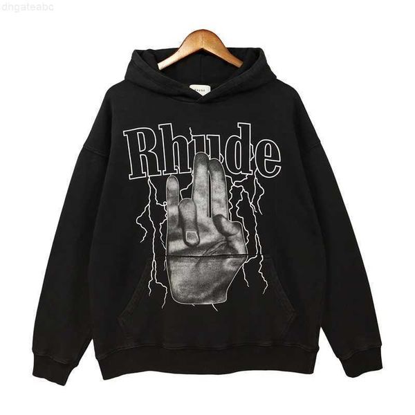 mens hoodies sweatshirts designer clothing fashion rhude american casual finger lightning printing high street loose washed old m, Black
mens hoodies sweatshirts designer clothing fashion rhude american casual finger lightning printing high street loose washed old m, Black