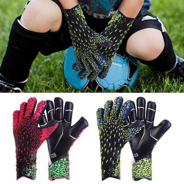 sports gloves size 610 latex football goalkeeper kids thickened professional adults teenager soccer goalie 230520, Black
sports gloves size 610 latex football goalkeeper kids thickened professional adults teenager soccer goalie 230520, Black