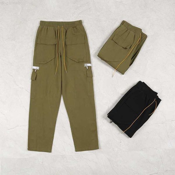 mens pants rhude functional multi pockets cargo vintage leisure canvas trousers retro sweatpants man women high street overalls oversi, Black
mens pants rhude functional multi pockets cargo vintage leisure canvas trousers retro sweatpants man women high street overalls oversi, Black