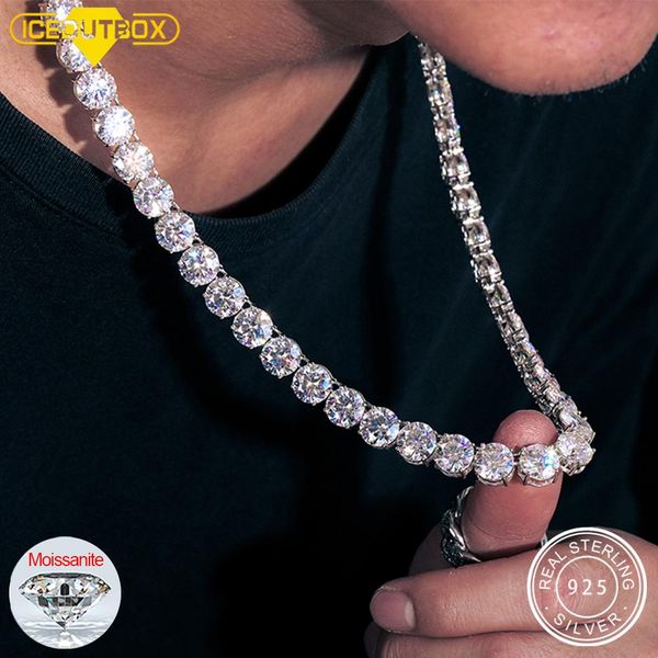 necklaces 10mm sparkling moissanite tennis chain necklace 100% 925 sterling silver pass diamond test fine jewelry chains men hip hop box
necklaces 10mm sparkling moissanite tennis chain necklace 100% 925 sterling silver pass diamond test fine jewelry chains men hip hop box