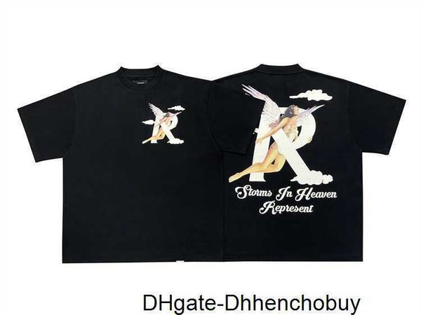 men's t-shirts the correct version of repshort-sleeved fog angel print high street pure cotton men and women lovers loose t-shirt trend, White;black
men's t-shirts the correct version of repshort-sleeved fog angel print high street pure cotton men and women lovers loose t-shirt trend, White;black