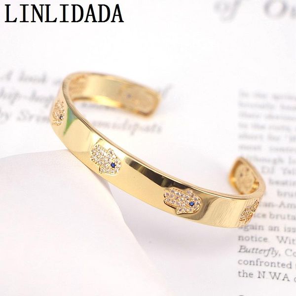bangle 3pcs fashion cz micro pave open cuff bracelet cubic zirconia gold color bracelet wire bangle bracelet gift for women, Black
bangle 3pcs fashion cz micro pave open cuff bracelet cubic zirconia gold color bracelet wire bangle bracelet gift for women, Black