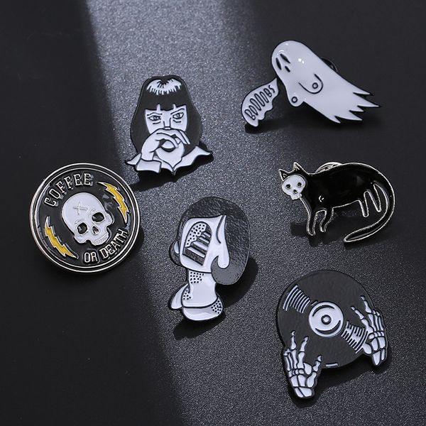 halloween skull punk brooch cute anime movies games hard enamel pins collect metal cartoon brooch backpack hat bag collar lapel badges, Blue
halloween skull punk brooch cute anime movies games hard enamel pins collect metal cartoon brooch backpack hat bag collar lapel badges, Blue