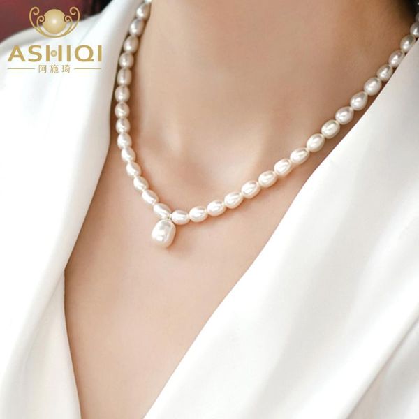 necklaces ashiqi natural 56mm baroque pearl choker pendant necklace 925 sterling silver fashion jewelry for women
necklaces ashiqi natural 56mm baroque pearl choker pendant necklace 925 sterling silver fashion jewelry for women