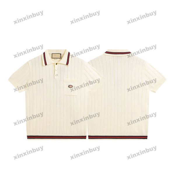 xinxinbuy men designer tee t shirt 23ss knitted letter embroidery pocket stripe short sleeve cotton women black khaki xs-2xl, Black;brown
xinxinbuy men designer tee t shirt 23ss knitted letter embroidery pocket stripe short sleeve cotton women black khaki xs-2xl, Black;brown
