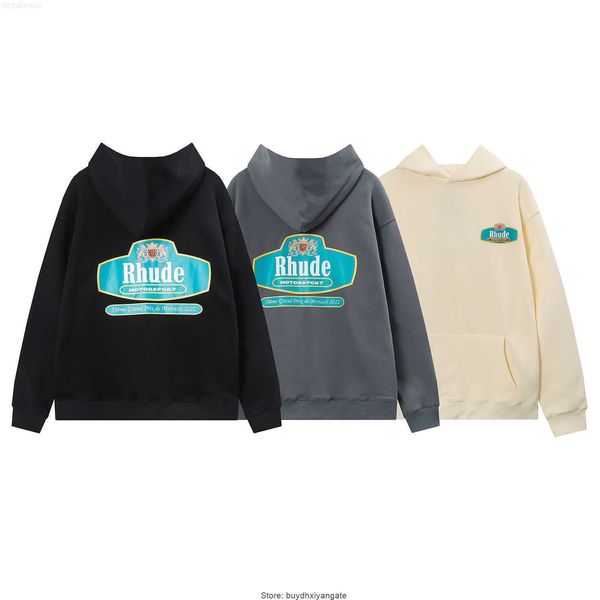 men's hoodies sweatshirts craftsmanship rhude american fashion label letter printing hip-hop casual hooded sweater for men and women, Black
men's hoodies sweatshirts craftsmanship rhude american fashion label letter printing hip-hop casual hooded sweater for men and women, Black