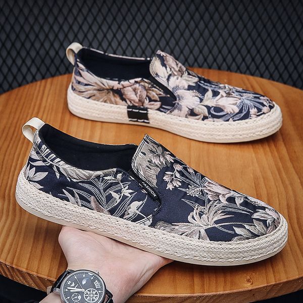 dress shoes weh summer breathable fabric slipon loafers street trend flower print fisherman breathability men casual 230520, Black
dress shoes weh summer breathable fabric slipon loafers street trend flower print fisherman breathability men casual 230520, Black