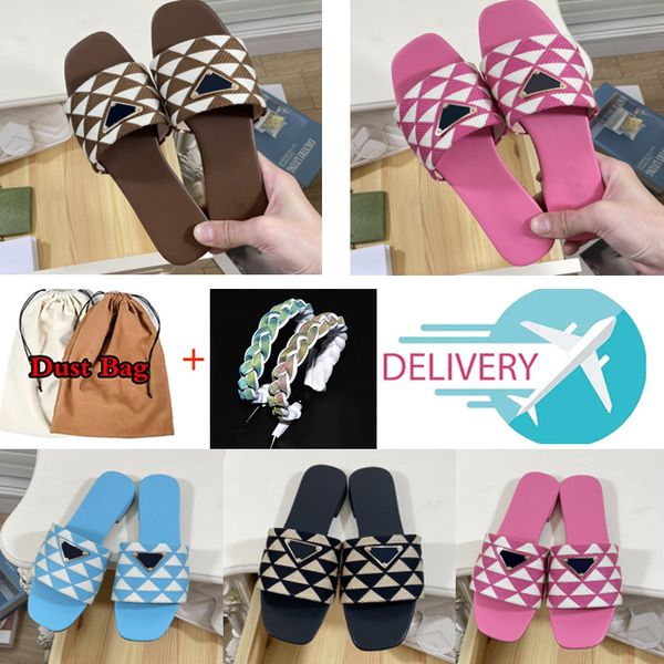 retro designer slippers womens embroidered fabric slides triangle label luxury metal slipper plaid scuffs models woman casual street flats s, Black
retro designer slippers womens embroidered fabric slides triangle label luxury metal slipper plaid scuffs models woman casual street flats s, Black