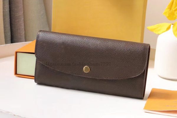 fashion women luxurys designer wallet brown flower grid pattern genuine leather wallet gold button wallets ladies long classical purse card, Red;black
fashion women luxurys designer wallet brown flower grid pattern genuine leather wallet gold button wallets ladies long classical purse card, Red;black
