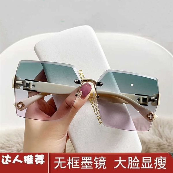 sunglasses frames fashion women's tiktok frameless cut edge sunglasses fashion driving travel glasses 90147 factory, Silver
sunglasses frames fashion women's tiktok frameless cut edge sunglasses fashion driving travel glasses 90147 factory, Silver
