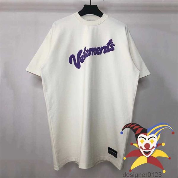 3d puff print vetements t shirt men women 1 1 purple letter tees t-shirt, White;black
3d puff print vetements t shirt men women 1 1 purple letter tees t-shirt, White;black