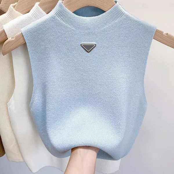 designer vest sweater women vests women knits tees t shirt spring summer knitted sleeveless vest anagram regular cropped cotton jersey camis, White
designer vest sweater women vests women knits tees t shirt spring summer knitted sleeveless vest anagram regular cropped cotton jersey camis, White
