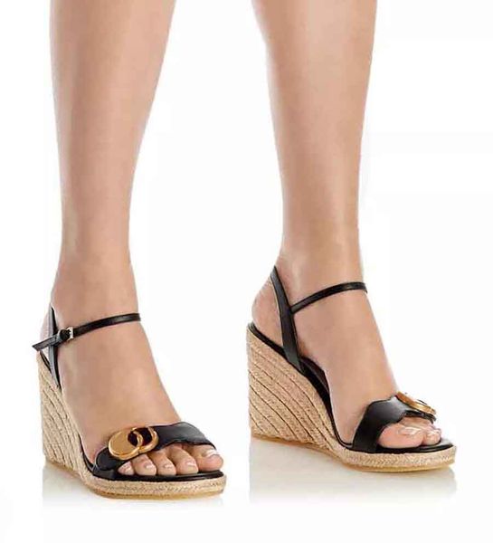 summer designers sandal women wedge shoes gold marmont logos aitana metallic leather espadrilles sandals wedges clafskin leather and ankle s, Black
summer designers sandal women wedge shoes gold marmont logos aitana metallic leather espadrilles sandals wedges clafskin leather and ankle s, Black