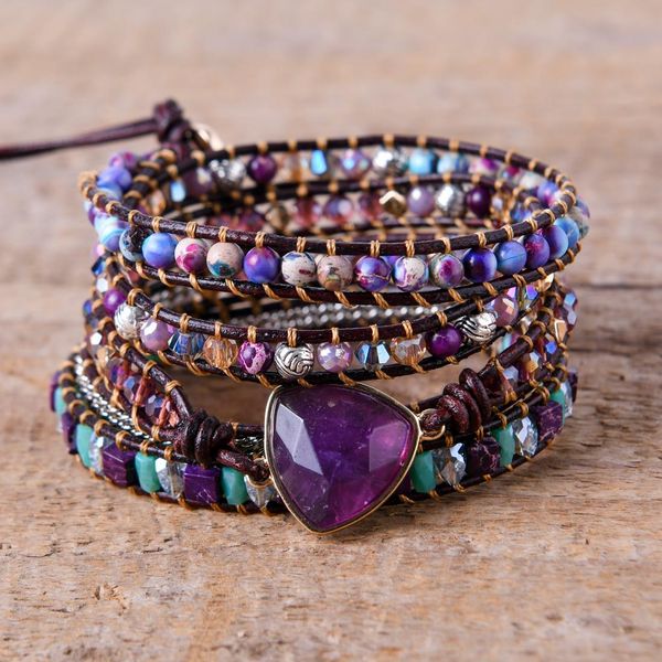 bangle beaded multi 5x layered wrap bracelets boho amethysts string braided strand bracelate handmade vegan jewelry bijoux wholesale, Black
bangle beaded multi 5x layered wrap bracelets boho amethysts string braided strand bracelate handmade vegan jewelry bijoux wholesale, Black