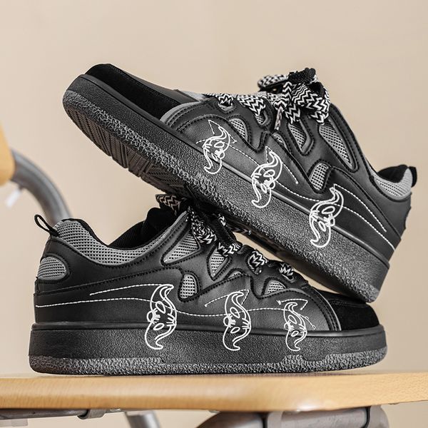 dress shoes fashion flats sneakers men light comfortable running for man tenis masculino sewing sport boys male footwear 230520, Black
dress shoes fashion flats sneakers men light comfortable running for man tenis masculino sewing sport boys male footwear 230520, Black