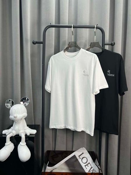 new fashion designer men's t-shirt high-quality latest women's alphabet print short sleeve embroidered crew neck cotton t-shirt. a, White;black
new fashion designer men's t-shirt high-quality latest women's alphabet print short sleeve embroidered crew neck cotton t-shirt. a, White;black