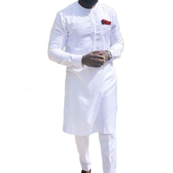 men's tracksuits african fashion shirts and trousers solid white pant sets senator style man groom suits customized party wear clothes, Gray
men's tracksuits african fashion shirts and trousers solid white pant sets senator style man groom suits customized party wear clothes, Gray