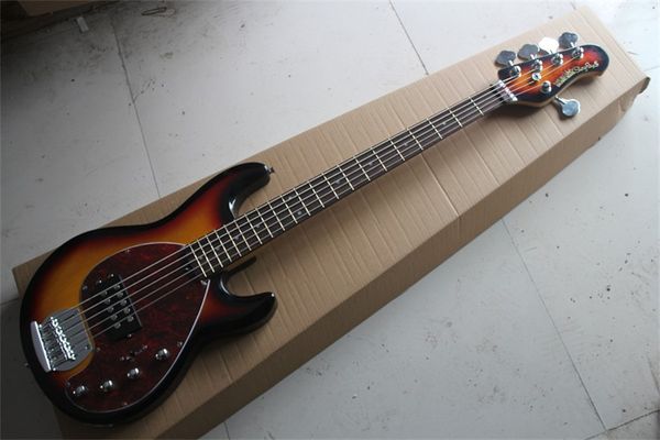 5 strings sunburst electric bass guitar ernie ball musicman music man sting ray active pickups 9v battery rosewood fingerboard can be custom
5 strings sunburst electric bass guitar ernie ball musicman music man sting ray active pickups 9v battery rosewood fingerboard can be custom