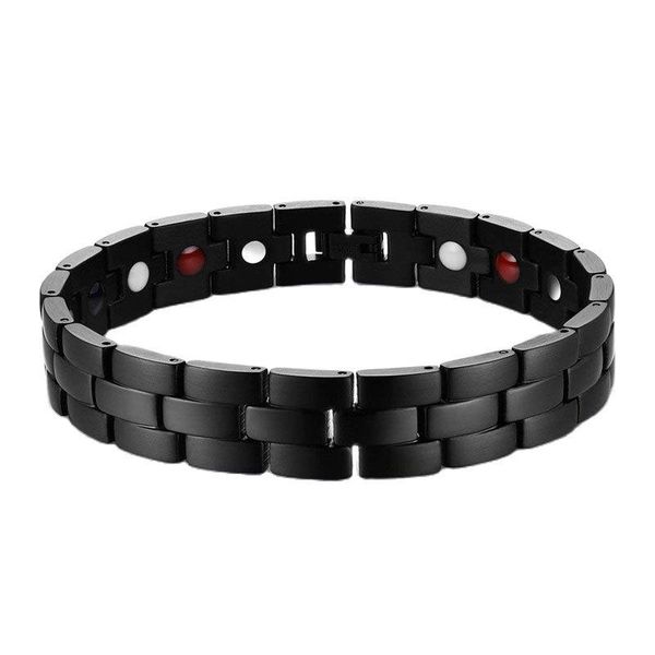 bangle madalena sarara premium titanium steel energy bracelet energy germanium stone inlaid heathy for body black color
bangle madalena sarara premium titanium steel energy bracelet energy germanium stone inlaid heathy for body black color