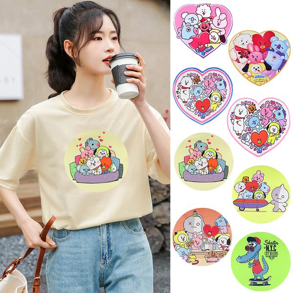 fashion circular thin section fabric printed pattern sewing cloth stickers decorative children's clothes t-shirt repair torn patch deca, Black
fashion circular thin section fabric printed pattern sewing cloth stickers decorative children's clothes t-shirt repair torn patch deca, Black