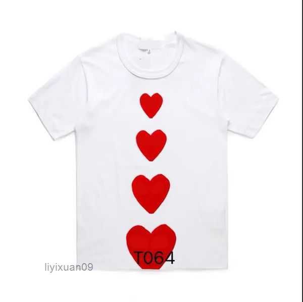 cdg fashion mens play t shirt designer red heart commes casual women shirts des badge garcons high quanlity tshirts cotton embroidery 8 34ug, White;black
cdg fashion mens play t shirt designer red heart commes casual women shirts des badge garcons high quanlity tshirts cotton embroidery 8 34ug, White;black