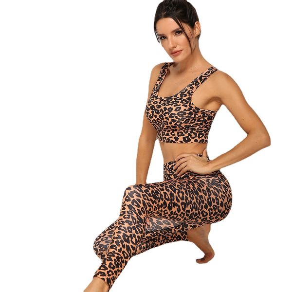leopard print yoga outfit female workout sport bra with leggings women fitness supplies ladies high waist summer active wear apparel
leopard print yoga outfit female workout sport bra with leggings women fitness supplies ladies high waist summer active wear apparel