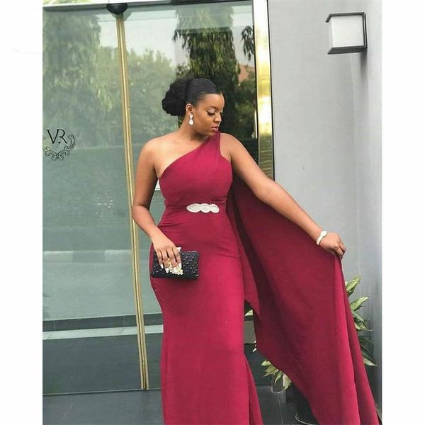 mermaid evening dresses long one shoulder prom gown elastic satin sleeveless formal evening party dress, Black;red
mermaid evening dresses long one shoulder prom gown elastic satin sleeveless formal evening party dress, Black;red