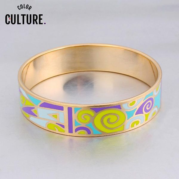 bangle elegant designer geometry bracelet vintage stainless steel red 16mm width enamel bangles for women classic gift, Black
bangle elegant designer geometry bracelet vintage stainless steel red 16mm width enamel bangles for women classic gift, Black