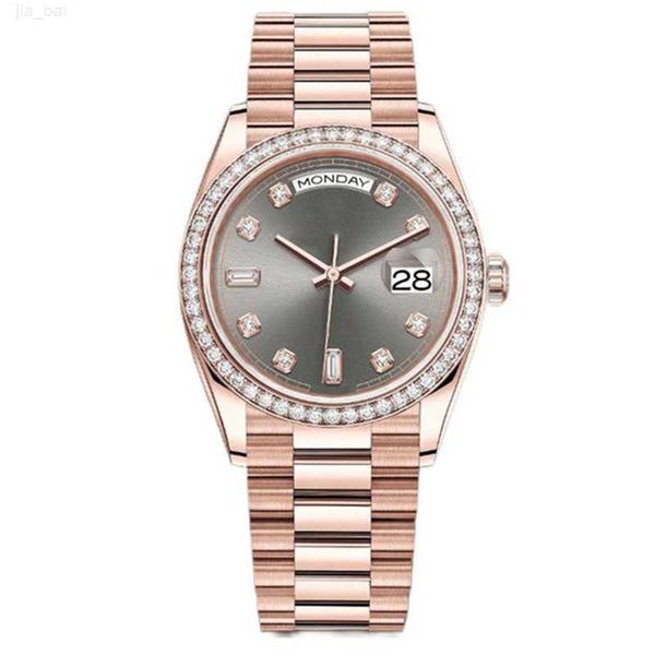 watch mens and womens watches classic 41mm automatic movement double calendar 904l stainless steel rose gold bracelet sapphire glass waterpr, Slivery;brown
watch mens and womens watches classic 41mm automatic movement double calendar 904l stainless steel rose gold bracelet sapphire glass waterpr, Slivery;brown