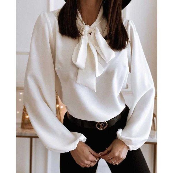 womens pure color career shirt polyester blended fabric v neck splicing loose fit s xxl size elegant commute style., White
womens pure color career shirt polyester blended fabric v neck splicing loose fit s xxl size elegant commute style., White