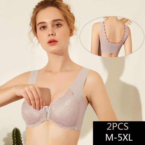 bras sets 2pcs front closure bralette lace plus size bra push up bra crop -5xl seamless bra women's bra 230520, Red;black
bras sets 2pcs front closure bralette lace plus size bra push up bra crop -5xl seamless bra women's bra 230520, Red;black