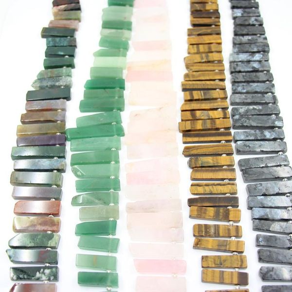 crystal natural rose quartzs graduated slice long stick beads drilled aventurine lapis india agates slab pendants jewelry making
crystal natural rose quartzs graduated slice long stick beads drilled aventurine lapis india agates slab pendants jewelry making