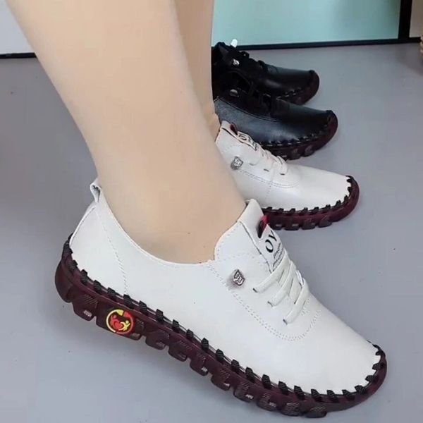 dress shoes spring casual women platform loafers lace up leather flats slipon mom shoe mujer zapatos chaussure femme 230520, Black
dress shoes spring casual women platform loafers lace up leather flats slipon mom shoe mujer zapatos chaussure femme 230520, Black