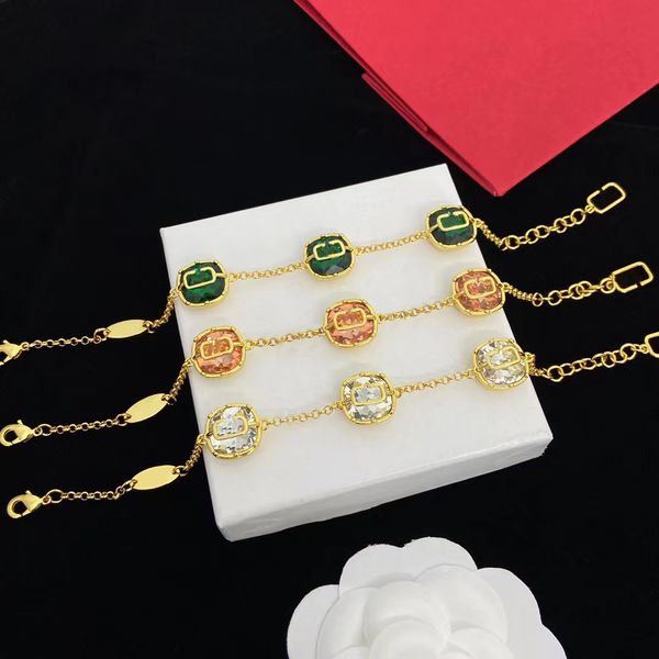 luxury designer bracelet women's charm bracelet stainless steel chain with crystal decorations gift for lady 3 colors, Golden;silver
luxury designer bracelet women's charm bracelet stainless steel chain with crystal decorations gift for lady 3 colors, Golden;silver