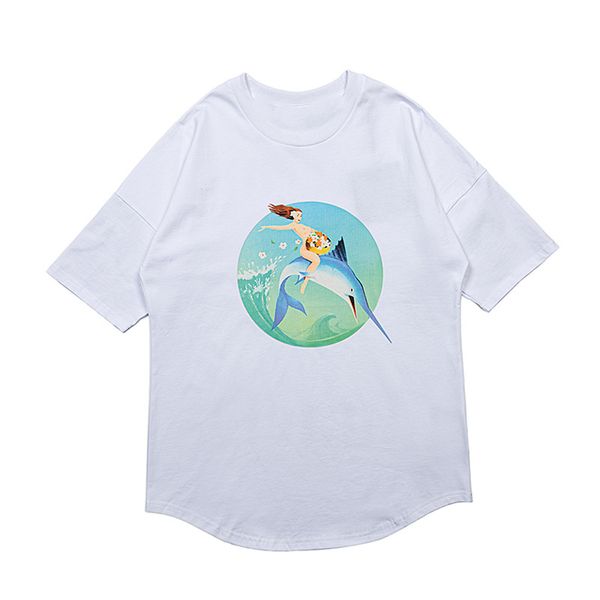 t-shirt designer t-shirt boys and girls' sweatshirt t-shirt printed fashion short sleeve palm mermaid fashion brand fashion t-shirt men, White;black
t-shirt designer t-shirt boys and girls' sweatshirt t-shirt printed fashion short sleeve palm mermaid fashion brand fashion t-shirt men, White;black