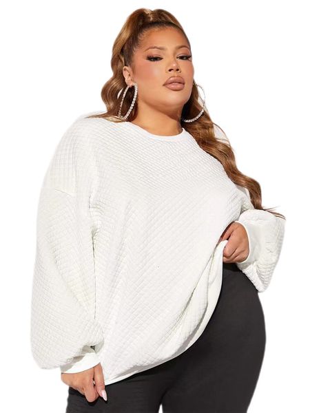 women's plus size tshirt long sleeve autumn winter loose casual shirt women solid pullover sporty sweatshirt female large clothing 5xl, Black
women's plus size tshirt long sleeve autumn winter loose casual shirt women solid pullover sporty sweatshirt female large clothing 5xl, Black