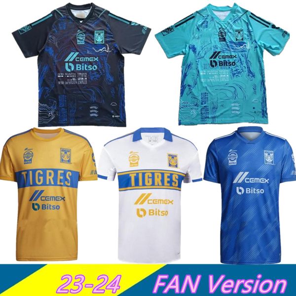 23 24 tigres uanl soccer jerseys home away third 3rd 22 23 liga mx vargas aquino pizarro nicolas valencia f. thauvin gignac football shirts, Black;yellow
23 24 tigres uanl soccer jerseys home away third 3rd 22 23 liga mx vargas aquino pizarro nicolas valencia f. thauvin gignac football shirts, Black;yellow