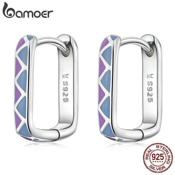 huggie bamoer silver simple contrast color ear buckles 925 sterling silver colorful buckle earrings for women green blue ear jewelry, Golden;silver
huggie bamoer silver simple contrast color ear buckles 925 sterling silver colorful buckle earrings for women green blue ear jewelry, Golden;silver