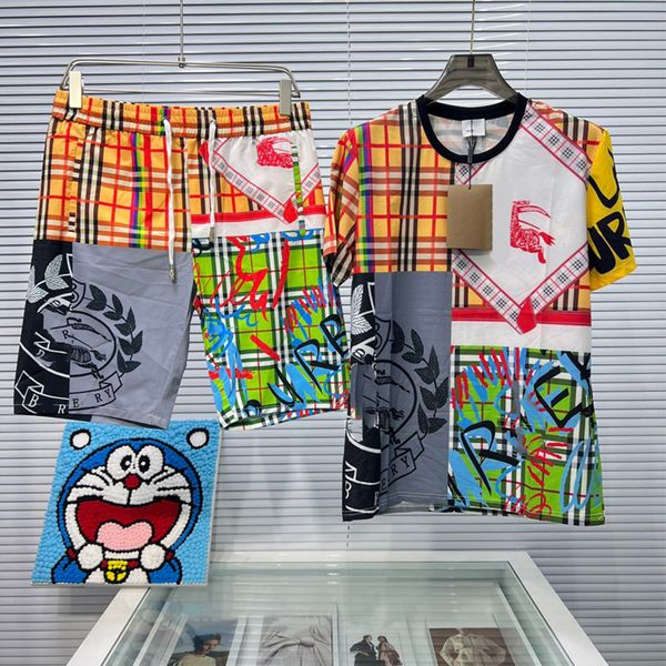 2023 men's tracksuits brand designer t-shirt man summer shorts casual two piece set printed social luxury fashion clothing men tracksui, Gray
2023 men's tracksuits brand designer t-shirt man summer shorts casual two piece set printed social luxury fashion clothing men tracksui, Gray