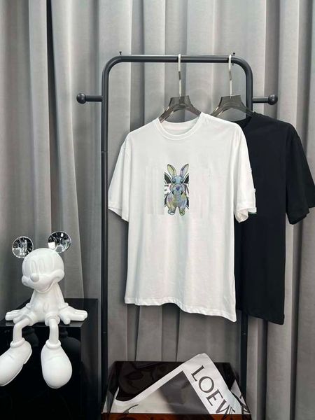 new fashion designer men's t-shirt high-quality latest women's alphabet print short sleeve embroidered crew neck cotton t-shirt. a, White;black
new fashion designer men's t-shirt high-quality latest women's alphabet print short sleeve embroidered crew neck cotton t-shirt. a, White;black