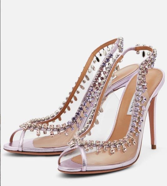 summer luxury temptation crystal concerto sandals shoes for women embellished pvc peep toe sling-back high heels bridal wedding party35-43, Black
summer luxury temptation crystal concerto sandals shoes for women embellished pvc peep toe sling-back high heels bridal wedding party35-43, Black