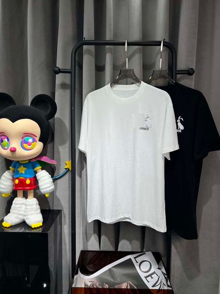 new fashion designer men's t-shirt high-quality latest women's alphabet print short sleeve embroidered crew neck cotton t-shirt. a, White;black
new fashion designer men's t-shirt high-quality latest women's alphabet print short sleeve embroidered crew neck cotton t-shirt. a, White;black