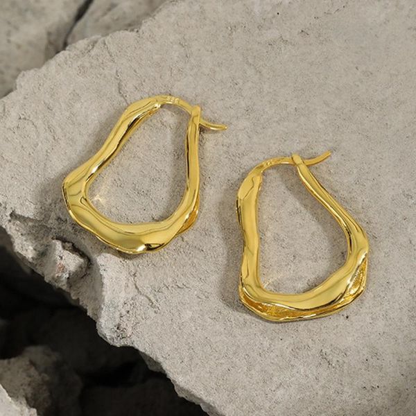 huggie silvology 925 sterling silver wave texture hoop earrings for women irregular exaggeration simple earring 2021 aesthetics jewelry, Golden;silver
huggie silvology 925 sterling silver wave texture hoop earrings for women irregular exaggeration simple earring 2021 aesthetics jewelry, Golden;silver