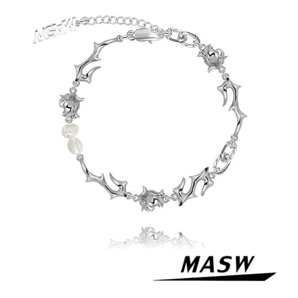 bangle masw original design rose flower bracelet 2022 trend new one layer thick silver plated cool bracelets for women jewelry gifts, Black
bangle masw original design rose flower bracelet 2022 trend new one layer thick silver plated cool bracelets for women jewelry gifts, Black