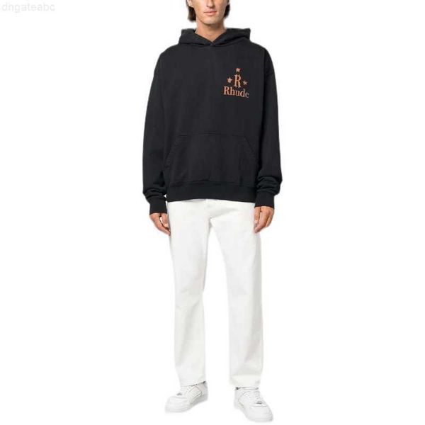 mens hoodies sweatshirts designer clothing autumn winter rhude fashion high street pentagram letter print loose casual ho, Black
mens hoodies sweatshirts designer clothing autumn winter rhude fashion high street pentagram letter print loose casual ho, Black