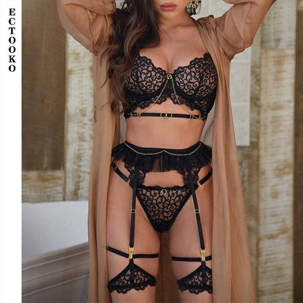 fashion new chain complex craft with steel ring underwear set female black, Red;black
fashion new chain complex craft with steel ring underwear set female black, Red;black